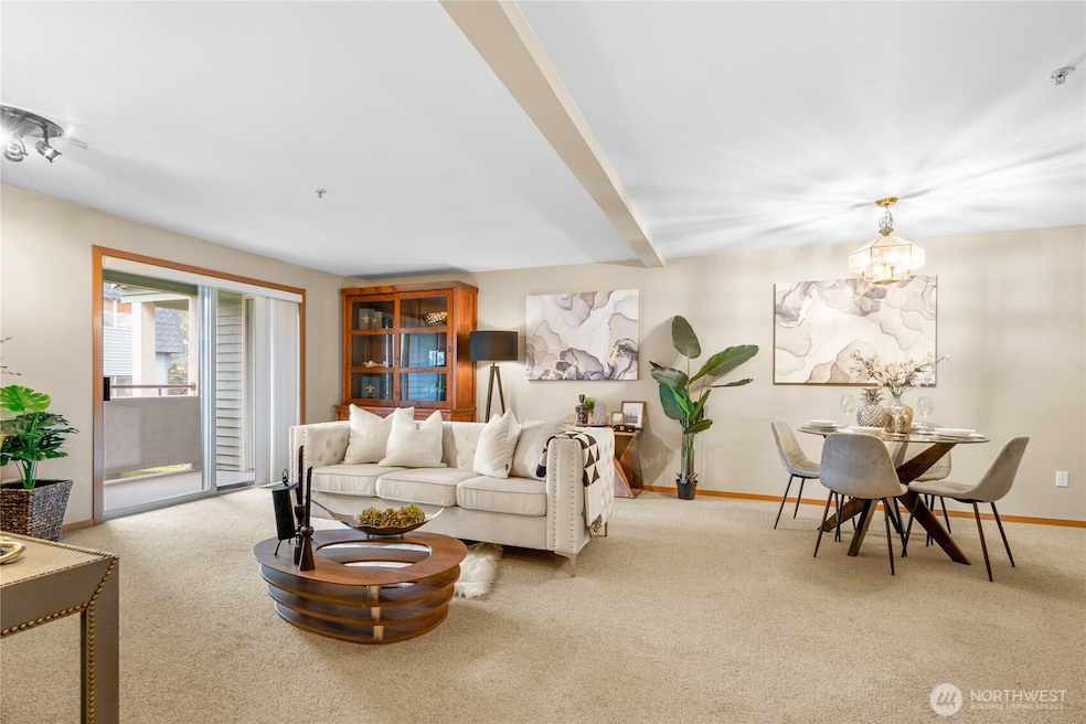 Living Room + Dining Space