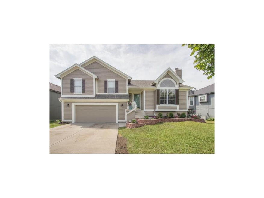 Front of Home with Nice Flat Driveway.