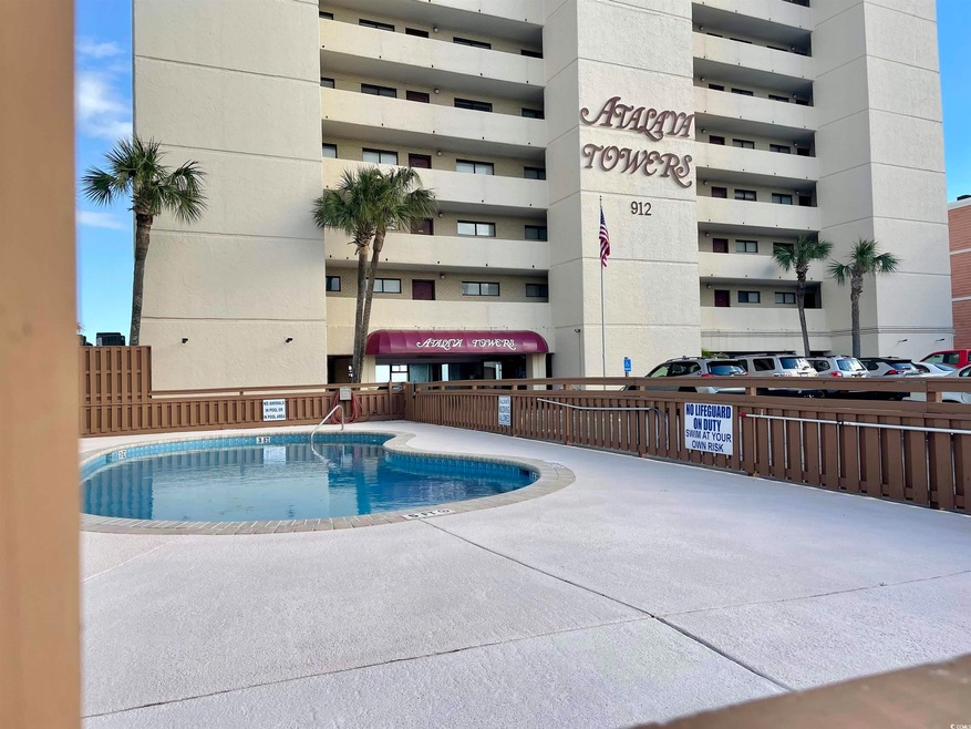 View of pool