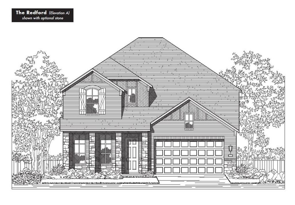 Redford Elevation A
