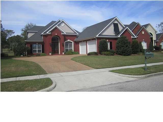 Front elevation of this well manicured home and la