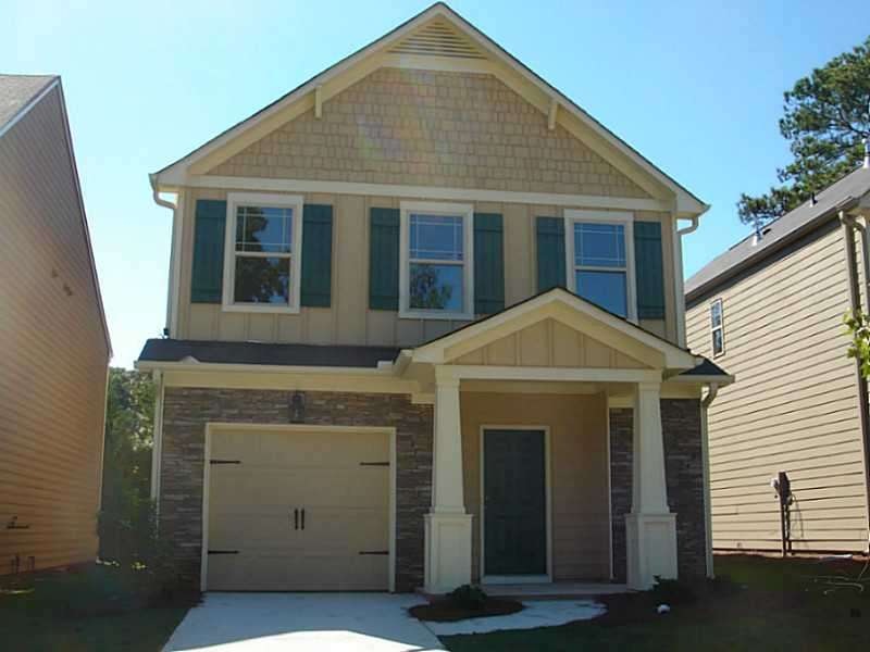 Exterior Front. Craftsman style with covered entry