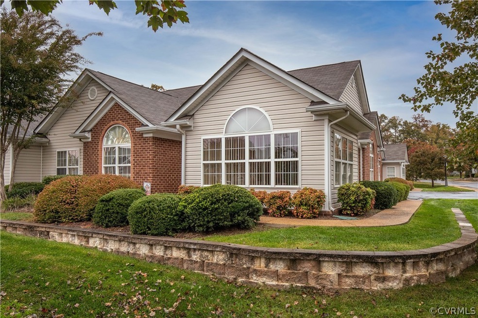 One level patio home with private entrance and lov
