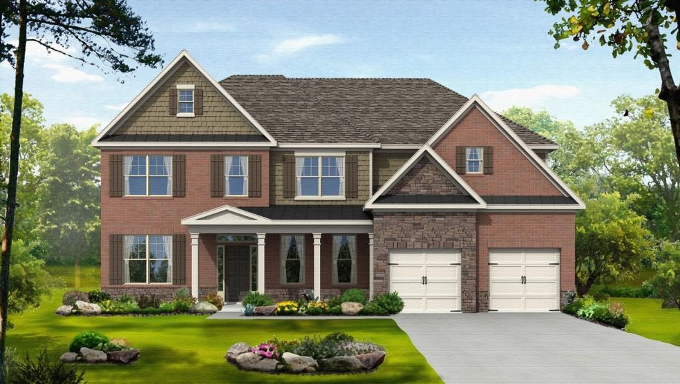 Color Rendering of Plan & Elevation.