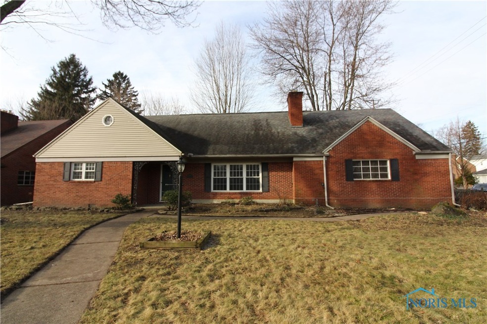 All brick corner double lot 
