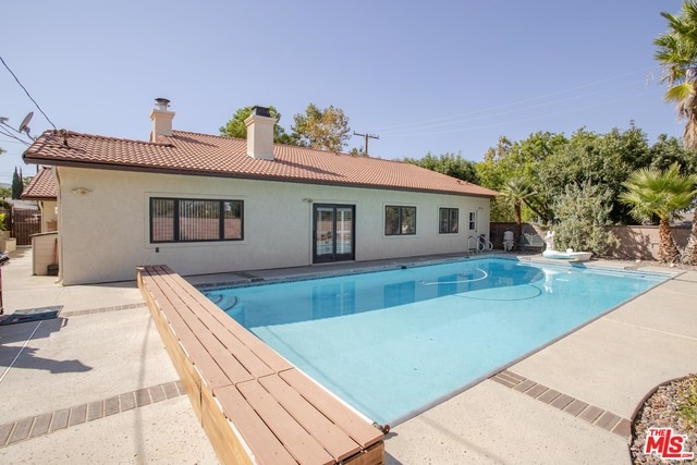 Rear Pool
