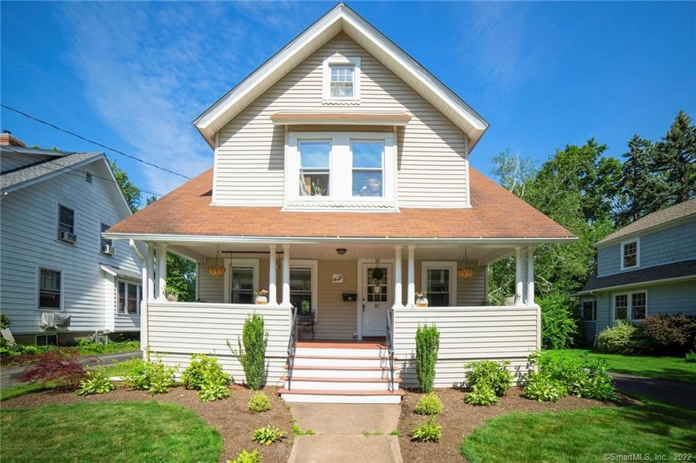 Old Wethersfield charm - watch from your covered f