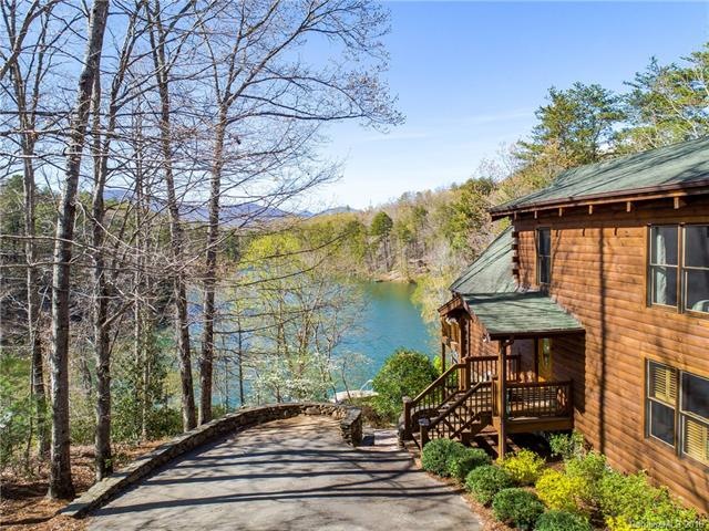 Meticulously maintained, upscale log home on a bea