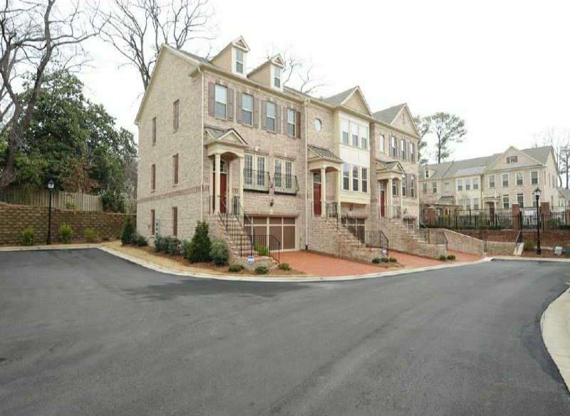 Exterior Front. Desirable end unit townhome in bac