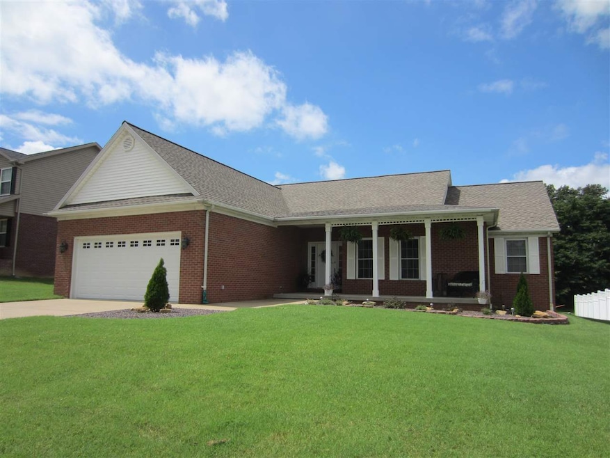 Beautiful all brick ranch with split-bedroom floor