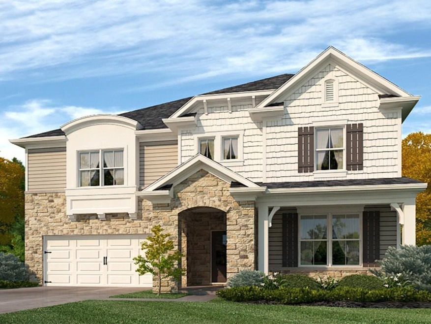 Color Rendering. Not actual home. Sample same plan