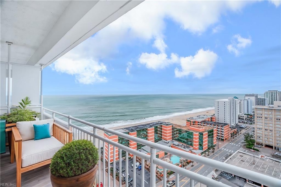 Balcony with Ocean and North End Views