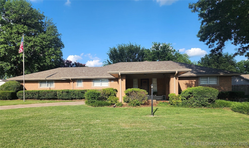 Front of home - faces west