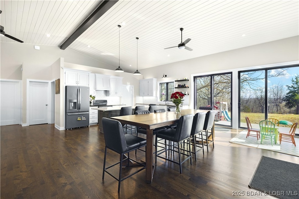 Main Kitchen/Dining Area