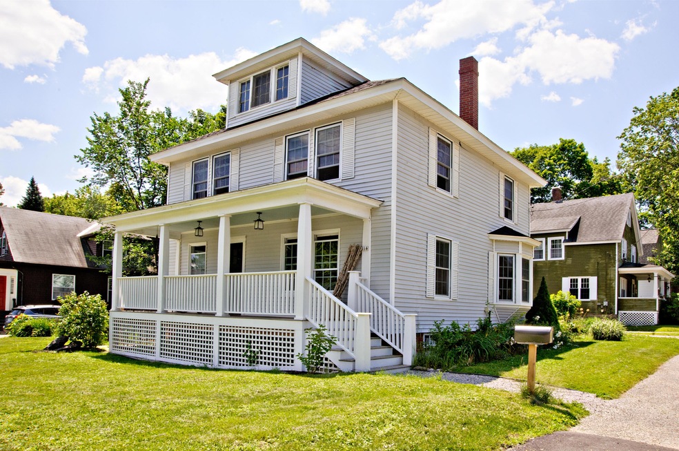Front view of house