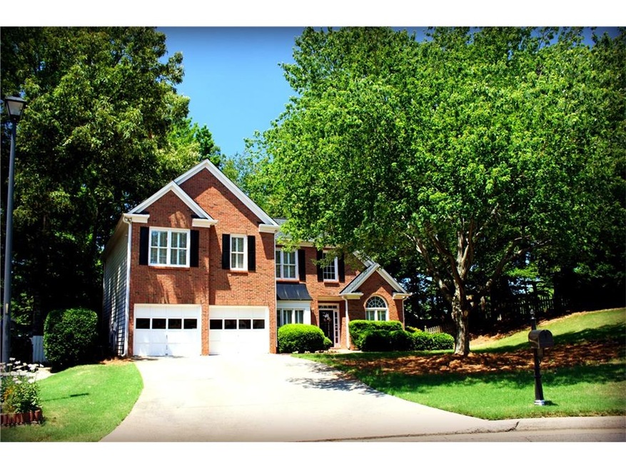 Brick front on beautiful cul-de-sac lot!