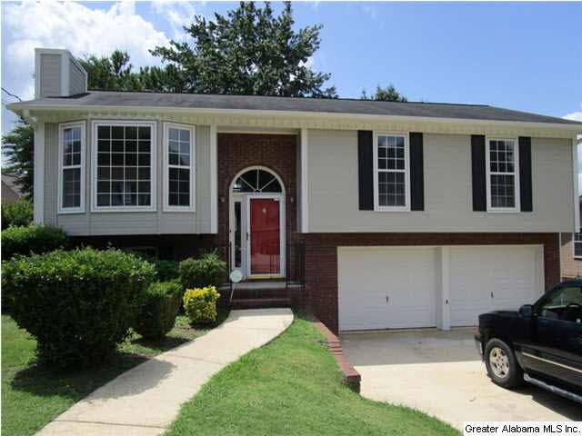 FRONT VIEW OF HOME WITH GREAT LANDSCAPING