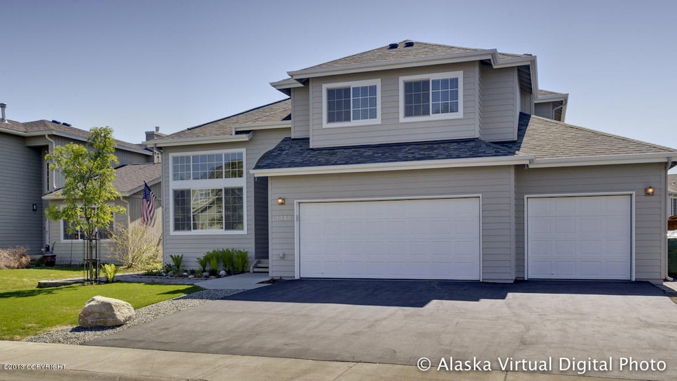 Home with 3 Car Garage