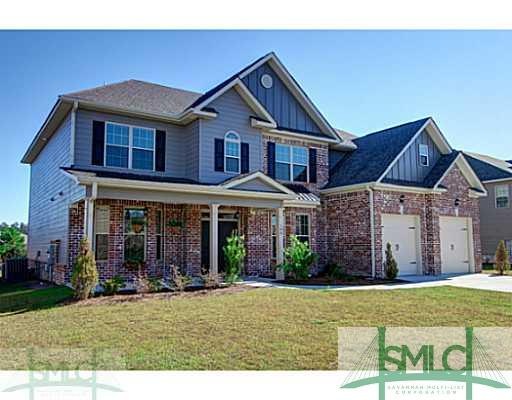 Exterior Front. Gorgeous Brick and Hardiboard home