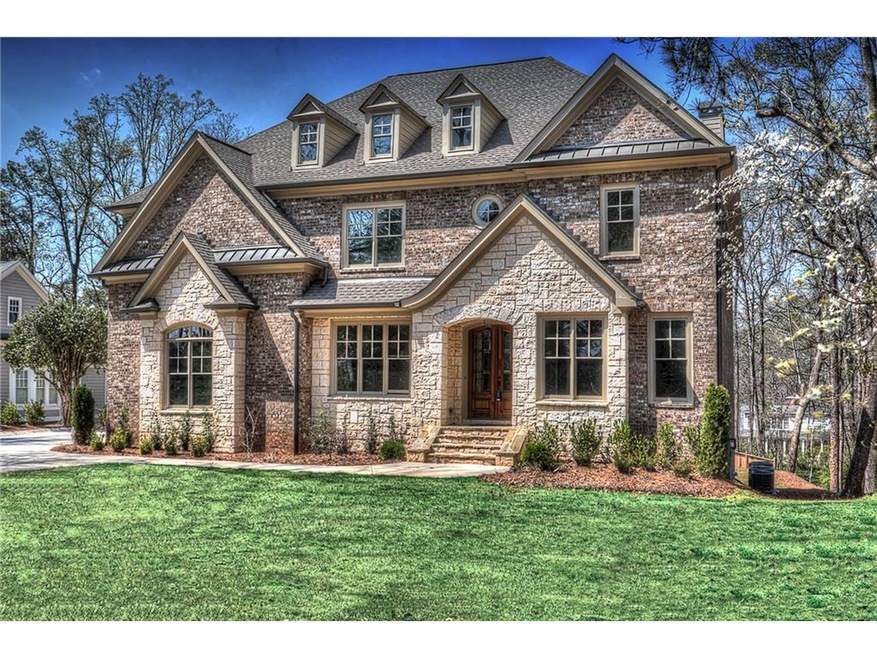 Charming New Construction all side brick and stone