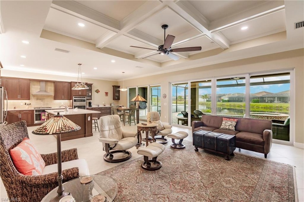 The great room is the heart of the home and so much more