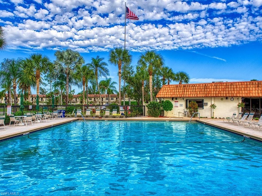 club house and large heated pool