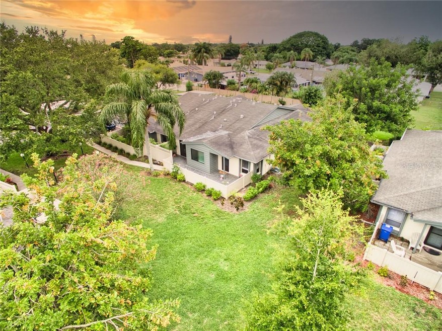 Courtyard Square Condos have mature landscaping an