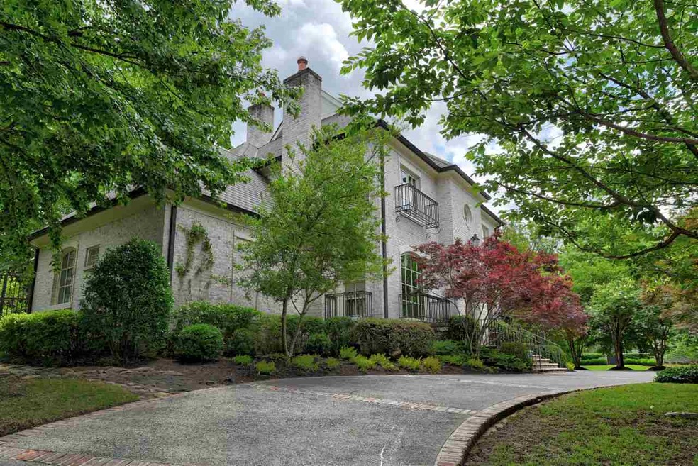 Side view of front exterior.  Home sits beautifull