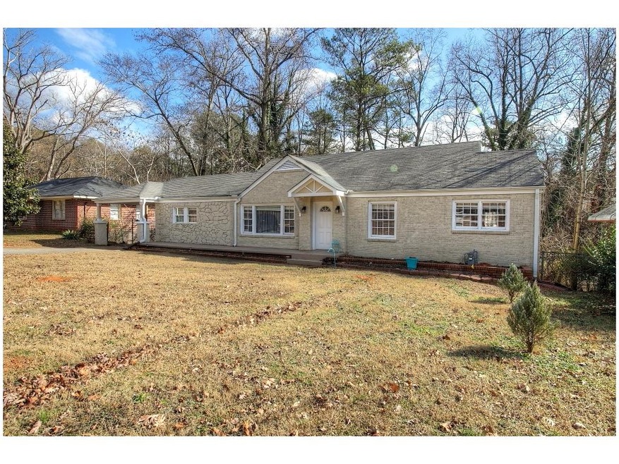 Renovated expanded brick ranch