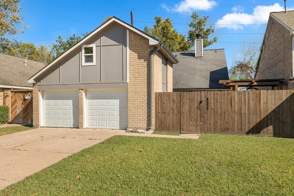 Charming 1.5 Brick Home with Great Curb Appeal Welcome to 8522 Scenic Green Dr, a beautifully maintained home nestled in a quiet, family-friendly neighborhood. This inviting residence features a spacious two-car garage and a long, clean driveway that offers ample parking.