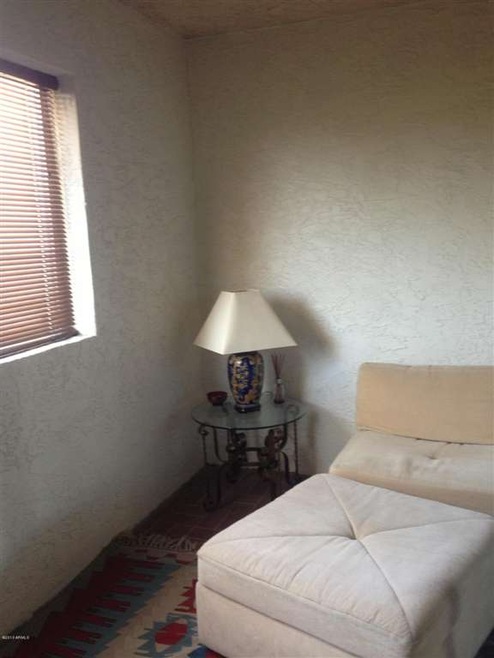 Enclosed balcony off bedroom