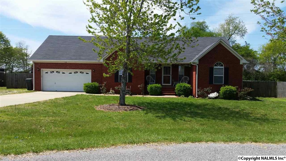 Maintenance free brick & vinyl ranch home ready to move in. Enjoy the large privacy fenced yard & 18x36 pool w/new liner. This lovely 3 bedroom, 2 full bath home has new laminate wood flooring, new carpet in bedrooms & fresh paint.