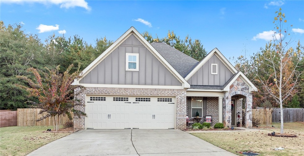 The home is tucked away on a cul-de-sac, and it ba