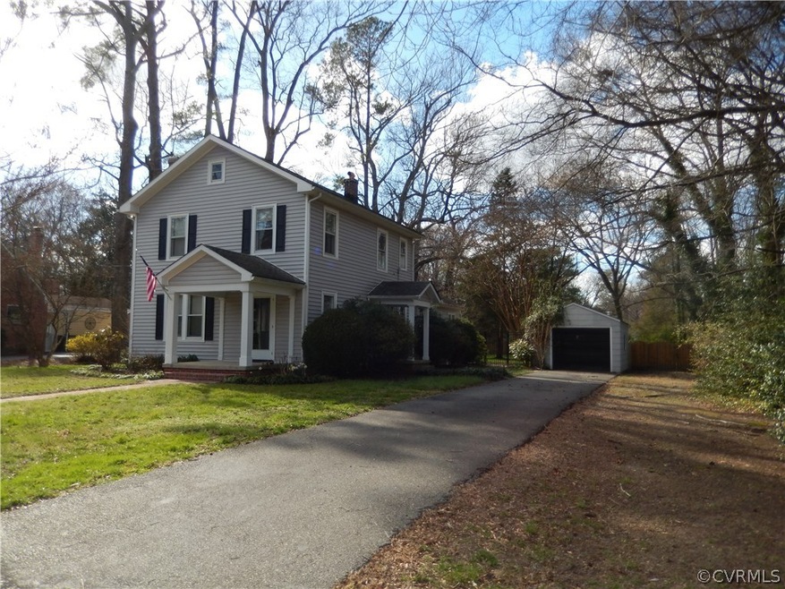 Front & Side Elevation, Detached Garage