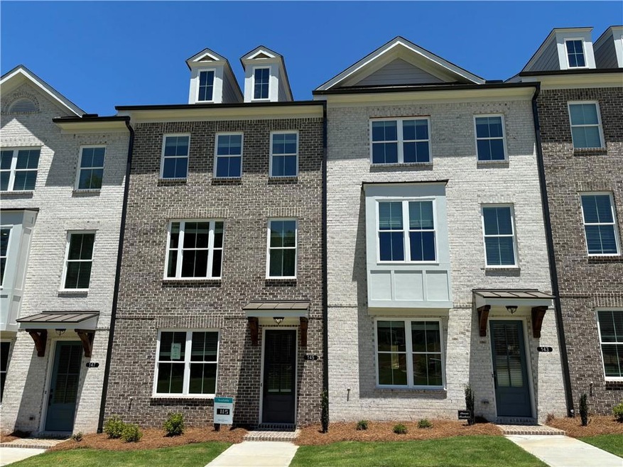 The Glendale, a 3 bedroom 3.5 bath townhome.  This