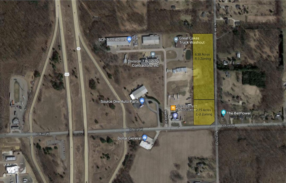 Aerial close up - 5010 D Avenue