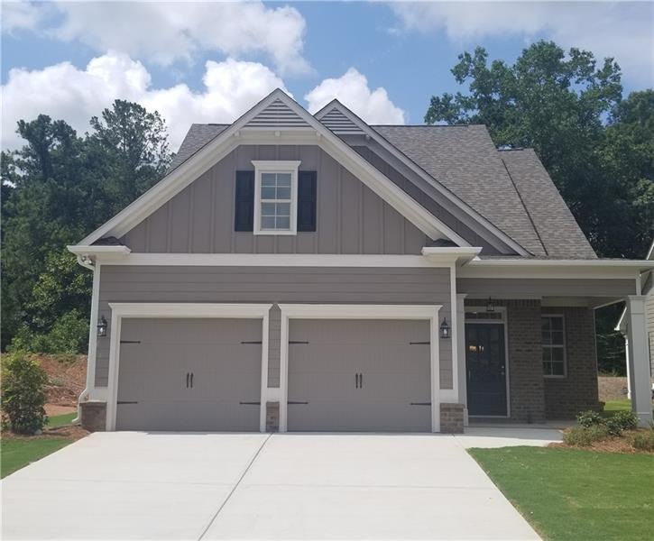 Hopewell floor plan on Lot 7 offers Master on the 