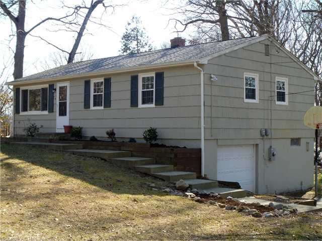 Exterior Front. Fresh exterior paint job and newer