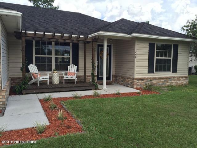 front with pergola