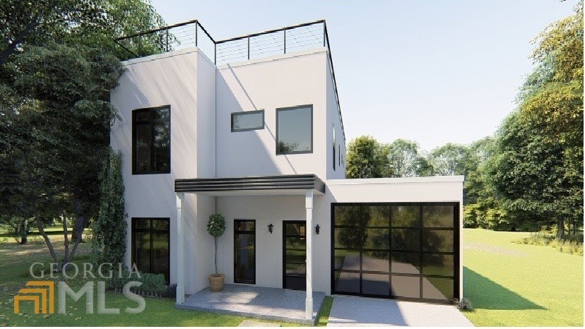 This is a rendition of the home design.