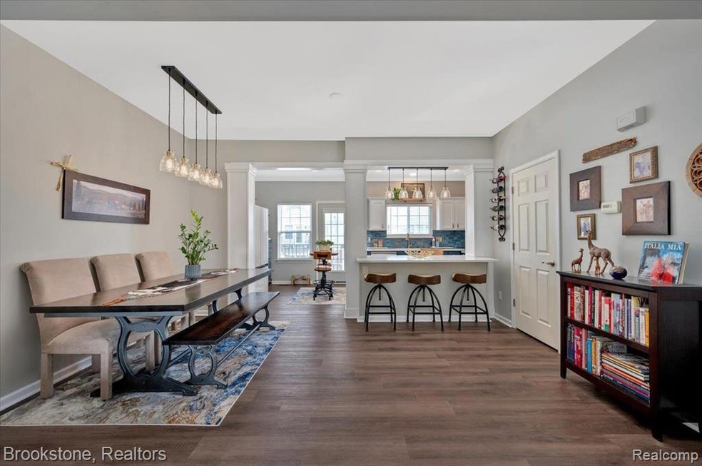 Open concept first floor
