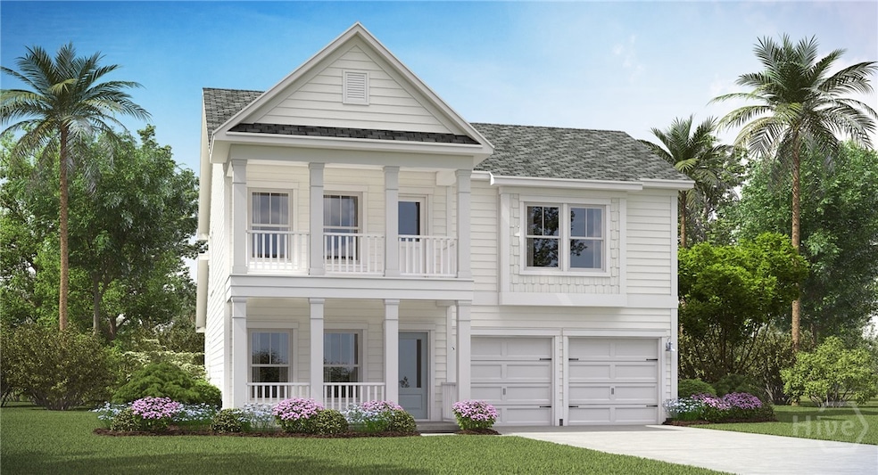 The Kensington Arbor Collection B6 Front Elevation
