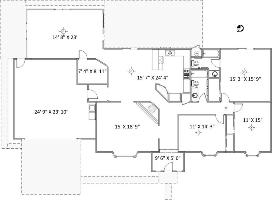 Floorplan of home.