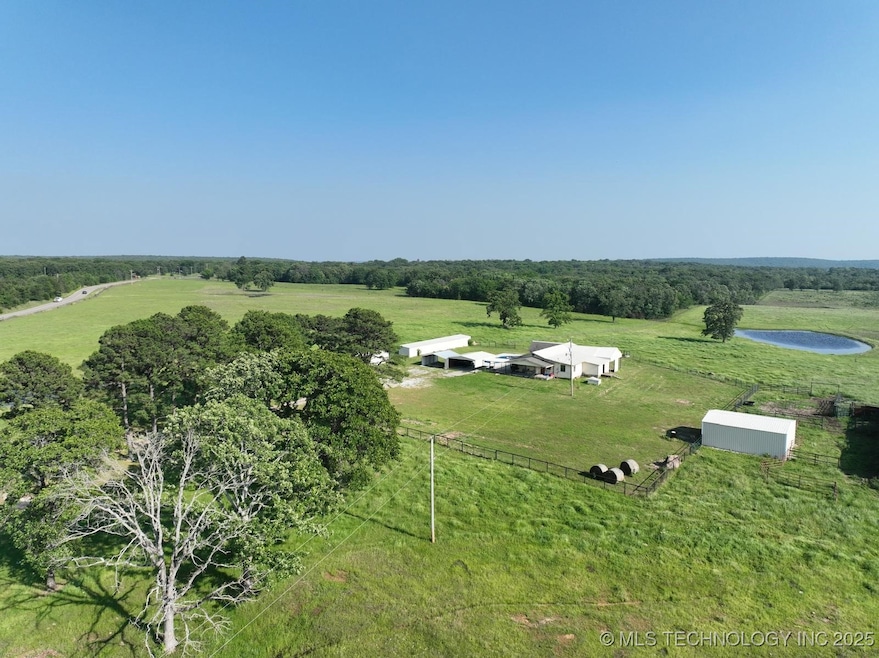 113097 Highway 124, Weleetka, OK 74880 - photo 1