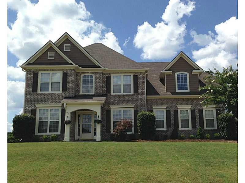 Exterior Front. Brick front w/ Hardiplank siding