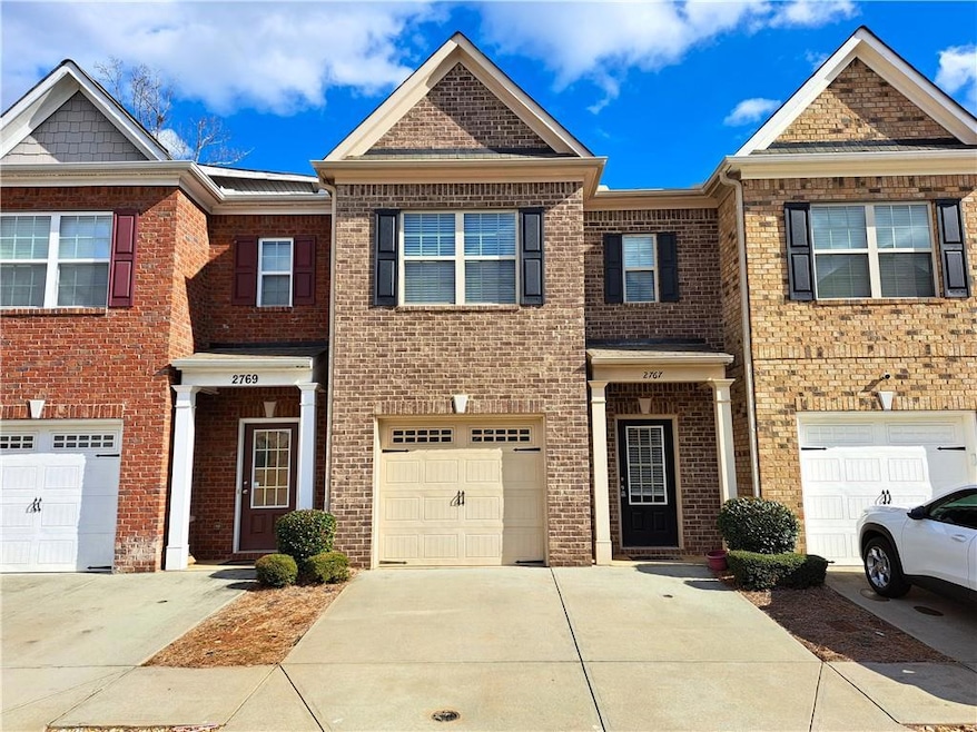 View of townhome / multi-family property