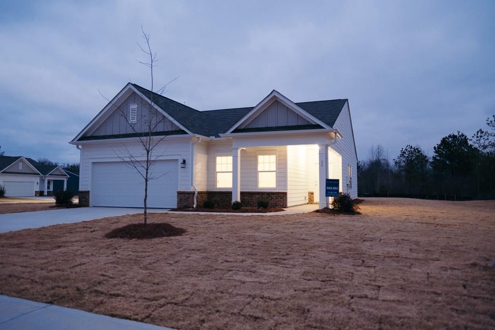 Home sits right in the back of a cul-de-sac