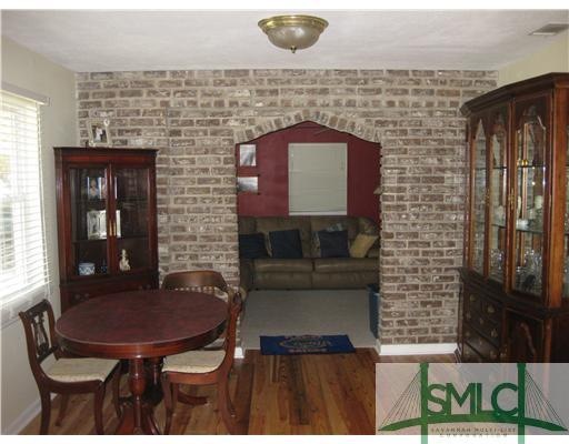 Living Room. Beautiful wood floors and interior br