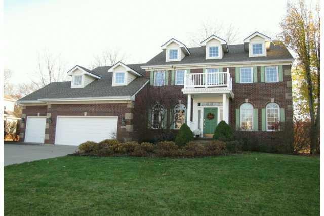 Exterior Front. Full brick front with insulated si