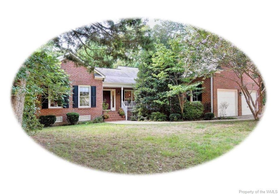 Nestled on a private lot